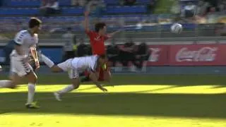 Russia - Armenia. Pavlyuchenko (3-1, penalty)