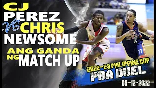 CJ Perez vs Chris Newsome full Duel Highlights | 08-12-22 | Semifinals game 5