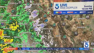 The rain is beginning to fall in Southern California as the latest storm makes its way to the region