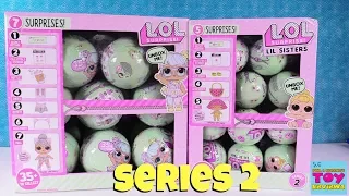 LOL Surprise Series 2 Tots & Lil Sisters Opening Doll Review | PSToyReviews