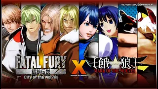 FATAL FURY - CotW gameplay comparison with GAROU - MotW || 餓狼伝説 CotW