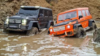 Самодельный ГЕЛИК против заводского ГЕЛЕНДВАГЕНА! ... RC внедорожники OFFroad 4x4