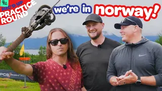 World champs show Jerm the ropes in Norway | PCS Open Practice Round | Jomez