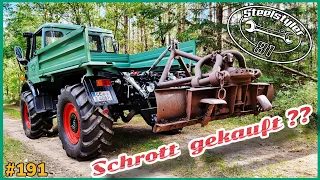 Schrott gekauft ?? Die BERGUNG des Planierschild | Hot oder Schrott | Teil 1 | #vlog #190