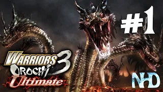 Let's Play Warriors Orochi 3 Ultimate (pt1) Prologue: The Slaying of the Hydra