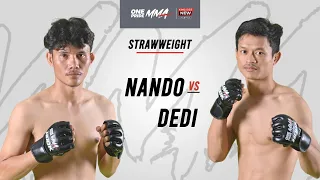 NANDO SITANGGANG VS DEDI PRIYANTO  | FULL FIGHT ONE PRIDE MMA 77 KING SIZE NEW #2 JAKARTA