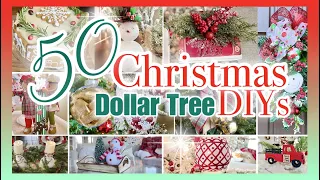 50 DOLLAR TREE CHRISTMAS DIYS, DECOR, CHRISTMAS HACKS & MORE!! || STYLE MY SWEETS