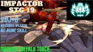 Impactor STG19 VDJ+0 , No Rune Skill , Novice gear - Dragon Nest SEA