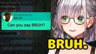 Shirogane Noel - Learns How To Say Bruh from Overseas Viewer 【ENG Sub/Hololive】