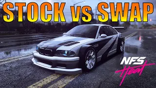 NFS Heat - BMW M3 GTR Engine Swap vs Stock Engine (Fully Upgraded 400+ Ultimate+ Parts)