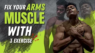 FIX Your Arms, Sholder, Chest With 3Exercise #home workout