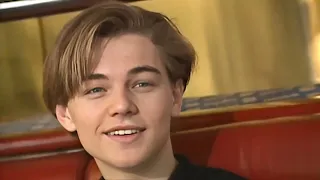 Leonardo DiCaprio in Paris 1995 You Had To Be There MTV News AI Digital Remastered 4K