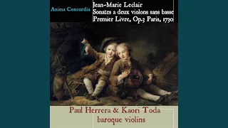 Sonata for Two Violins No. 5 in E Minor, Op. 3: I. Allegro ma poco