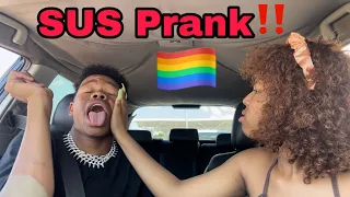 ACTING SUS PRANK 🏳️‍🌈 ON MY GIRLFRIEND!😱 She left me