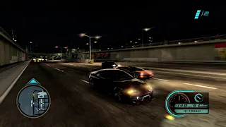 Midnight Club L.A. - Night Highway Racing Gameplay (1440p)