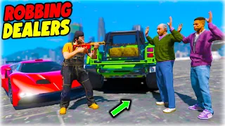 RedlineRP - ROBBING DRUG DEALERS & STEALING FERRARI | GTA 5 RP