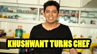 Khushwant Walia dons the Chef's hat