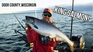 Baileys Harbor King Salmon Fishing!