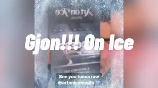 Gjon!!! On Ice