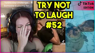 TRY NOT TO LAUGH CHALLENGE #52 (TikTok) | Kruz Reacts