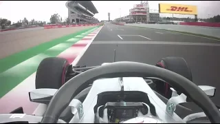 Lewis Hamilton's Pole Lap | 2018 Spanish Grand Prix