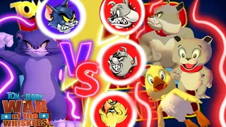Who Will Win?! Tom VS Spike & Tyke & Duckling Stage Haunted Mouse
