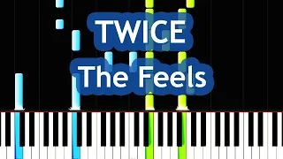 TWICE - The Feels Piano Tutorial