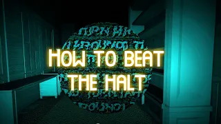 Roblox Doors 👁 How to Beat the HALT [HORROR]