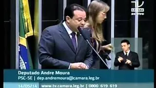 Homenagem aos 60 anos de morte do ex-presidente Getúlio Vargas. Dep. Andre Moura (PSC)