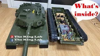 RC Tank: M1A2 Abrams Scale 1/9.  Part 1: Upgraded Movement System