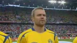 Sweden national football team against England in Worldcup 2006