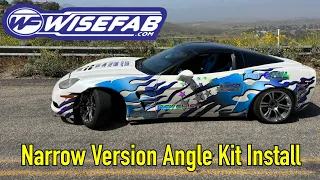 Wisefab Corvette C5 C6 Angle Kit For OEM Arms Install , Unboxed and Explained