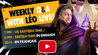 Q&A July 6th Leo LIVE!