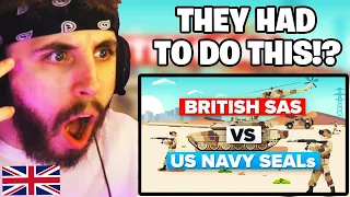 Brit Reacts to British SAS Soldiers vs US Navy SEALs - Military Training Comparison