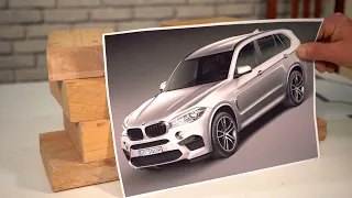 Wood Carving - BMW X5 - New Car Carving