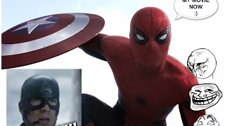 Marvel's Captain America: Civil War - Spiderman Intro Parody