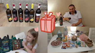 Покупка продуктов/Сюрприз для Анютки/Распаковка посылки/Азербайджанские вина: гранат и айва/РАКИ