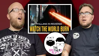 Falling In Reverse - "Watch The World Burn" WAS NOT EXPECTING THAT!! [THEBROTHERSREACT]