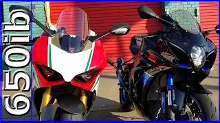 Ducati V4 Speciale vs 2018 Suzuki GSX-R 1000R | SMACKDOWN!!! 💪🔥