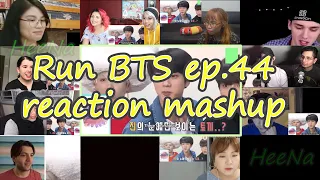 [BTS] Run BTS 달려라 방탄 ep.44｜reaction mashup