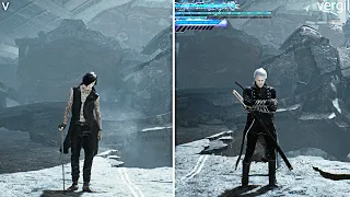 Devil May Cry 5 V Vs Vergil | Comparison