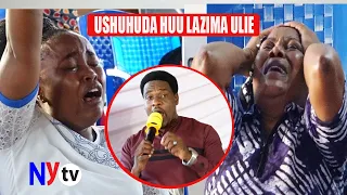 KANISA ZIMA LA ANGUA KILIO BAADA YA KUSIKILIZA USHUHUDA WA MCHUNGAJI PASCAL MANDE