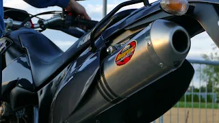 KTM LC4 640 with Akrapovič exhaust sound (without dB Killer)