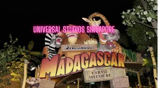 Universal studios Singapore - Madagascar: A Crate Adventure