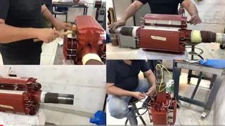 Restoration Old Rusty Generator Rotor || Repair And Reuse Rusty Generators || Rotor Rewinding