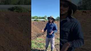 How to make a compost windrow