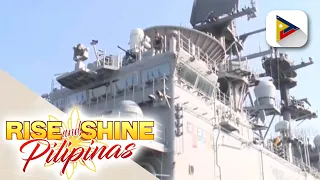 Warship ng US, dumaong sa Manila North Harbor