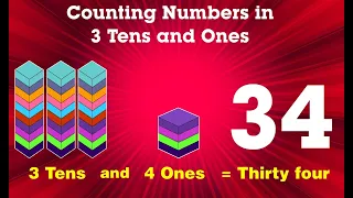 Learn Counting Numbers in Tens and Ones - Numbers 30 to 39 | Mathematics Book B | Periwinkle