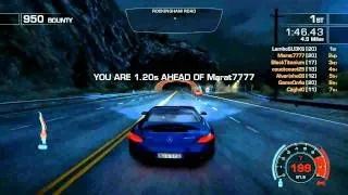 Need For Speed Hot Pursuit [HD] Multiplayer Race Mercedes SLS AMG