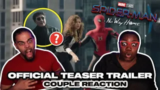 Spider-Man No Way Home Teaser Trailer REACTION! | The Multiverse Is Here!